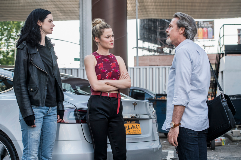 Jessica and Trish join forces to intimidate the patriarchy this time.